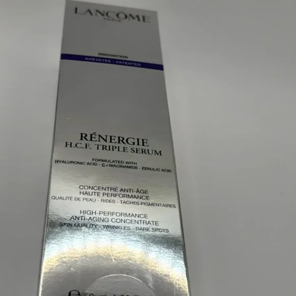 Lancôme Rénergie H.C.F. Triple Serum 1.7oz Anti-Aging Treatment New in Box - Picture 4 of 4